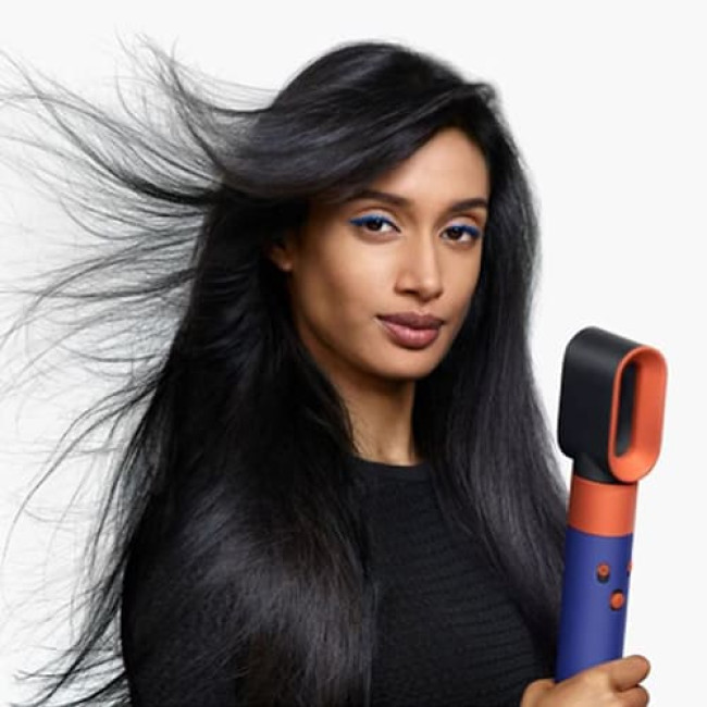 Фен-стайлер Dyson Airwrap Complete Long HS08 i.d. (с переходником на евровилку) Синие румяна/топаз