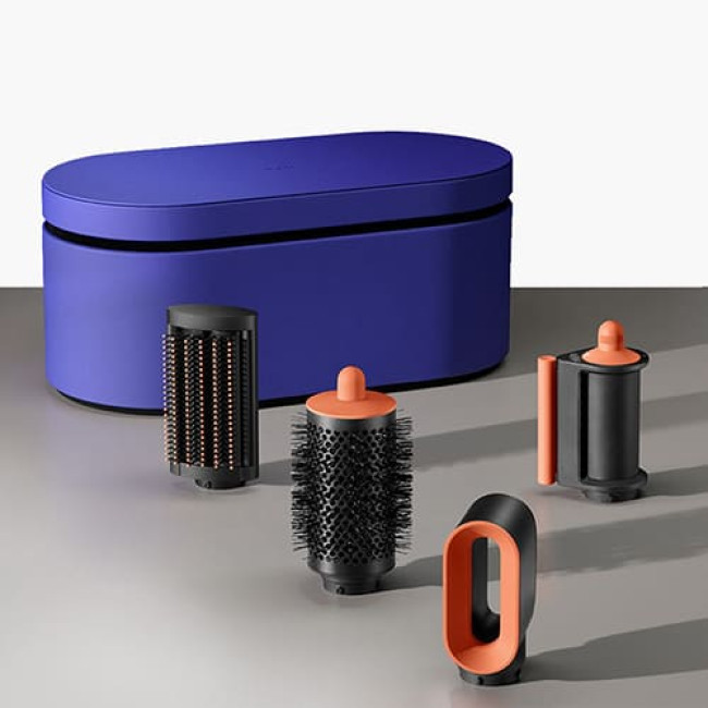 Фен-стайлер Dyson Airwrap Complete Long HS08 i.d. (с переходником на евровилку) Синие румяна/топаз