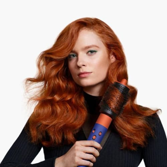 Фен-стайлер Dyson Airwrap Complete Long HS08 i.d. (с переходником на евровилку) Синие румяна/топаз
