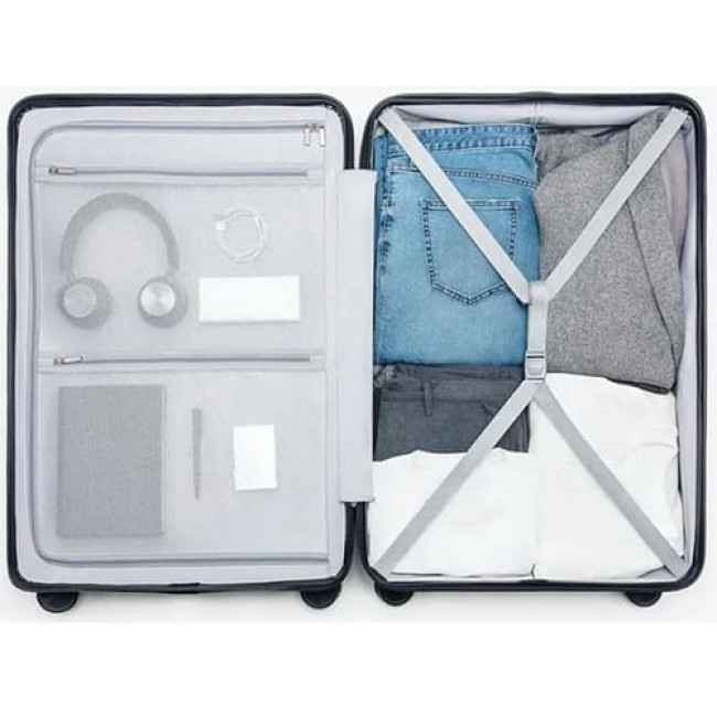 Чемодан Ninetygo Rhine Luggage 24'' Серый/Голубой Чемодан Ninetygo Rhine Luggage 24'' Серый/Голубой