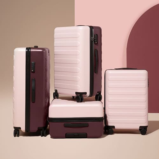 Чемодан Ninetygo Rhine Luggage 24'' Розовый/Красный Чемодан Ninetygo Rhine Luggage 24'' Розовый/Красный