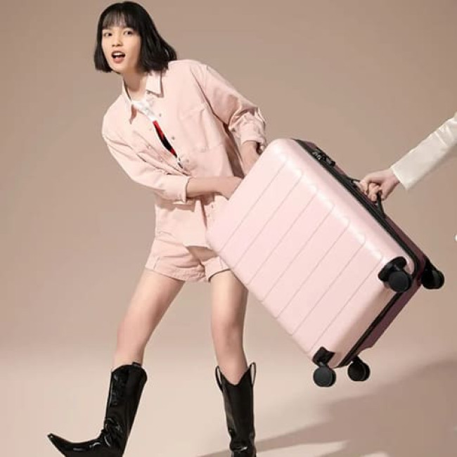 Чемодан Ninetygo Rhine Luggage 24'' Розовый/Красный Чемодан Ninetygo Rhine Luggage 24'' Розовый/Красный
