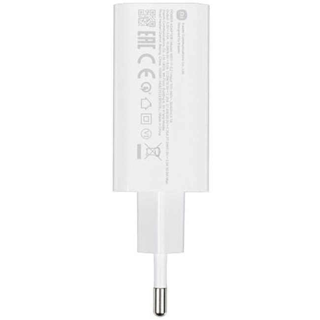 Зарядное устройство Xiaomi 33W Charging Combo MDY-16-EF Международная версия (Белый) Зарядное устройство Xiaomi 33W Charging Combo MDY-16-EF Международная версия (Белый)