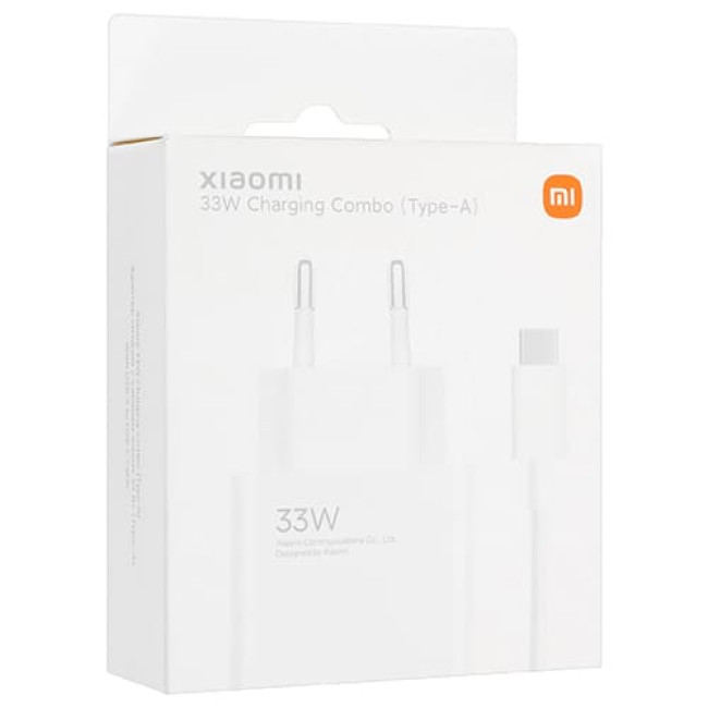 Зарядное устройство Xiaomi 33W Charging Combo MDY-16-EF Международная версия (Белый) Зарядное устройство Xiaomi 33W Charging Combo MDY-16-EF Международная версия (Белый)
