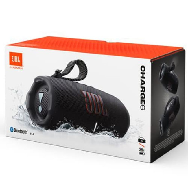 Портативная колонка JBL Charge 6 Черный
