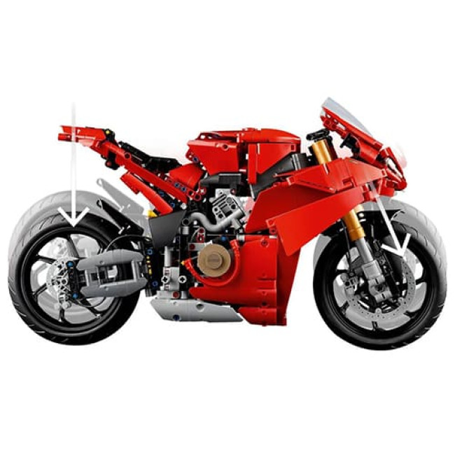 Конструктор LEGO Technic 42202 Мотоцикл Ducati Panigale V4 S Конструктор LEGO Technic 42202 Мотоцикл Ducati Panigale V4 S