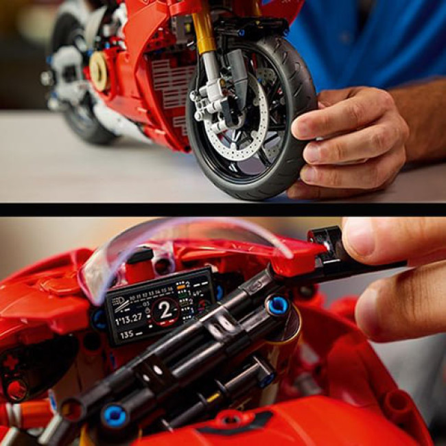 Конструктор LEGO Technic 42202 Мотоцикл Ducati Panigale V4 S Конструктор LEGO Technic 42202 Мотоцикл Ducati Panigale V4 S