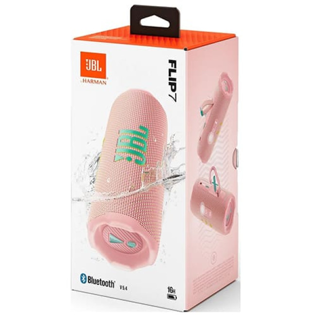 Беспроводная колонка JBL Flip 7 Розовый Беспроводная колонка JBL Flip 7 Розовый