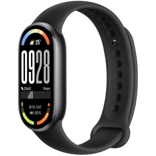 Фитнес-браслет Xiaomi Smart Band 10 (Международная версия) Черный, с черным силиконовым ремешком Фитнес-браслет Xiaomi Smart Band 10 (Международная версия) Черный, с черным силиконовым ремешком