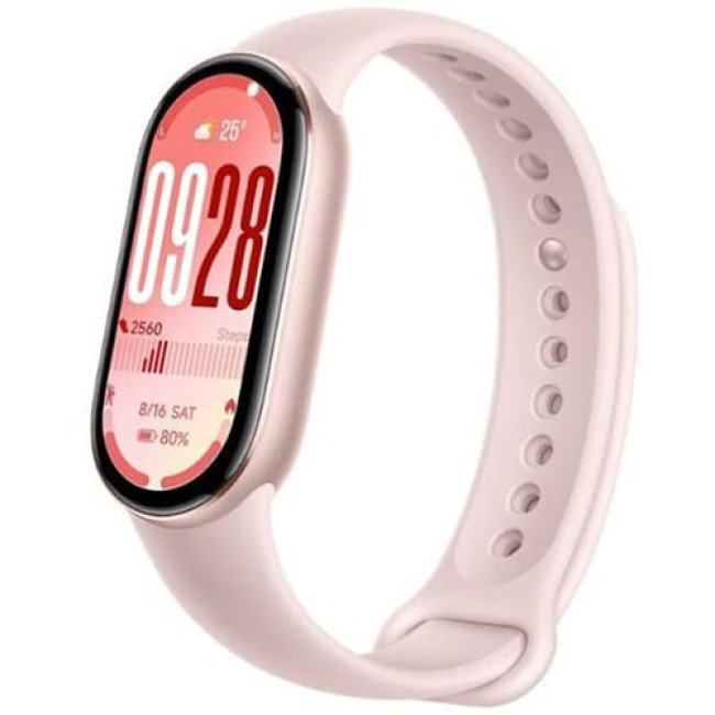 Фитнес-браслет Xiaomi Smart Band 10 (Международная версия) Розовое золото, с розовым силиконовым ремешком Фитнес-браслет Xiaomi Smart Band 10 (Международная версия) Розовое золото, с розовым силиконовым ремешком