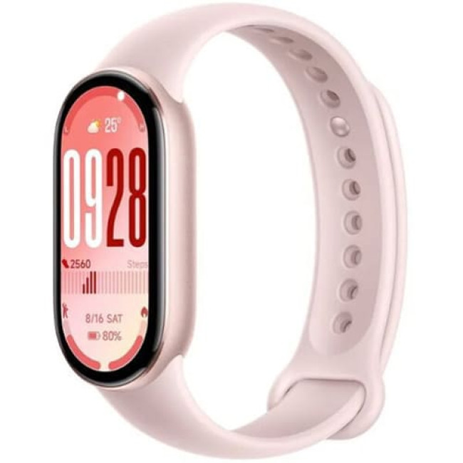 Фитнес-браслет Xiaomi Smart Band 10 (Международная версия) Розовое золото, с розовым силиконовым ремешком Фитнес-браслет Xiaomi Smart Band 10 (Международная версия) Розовое золото, с розовым силиконовым ремешком