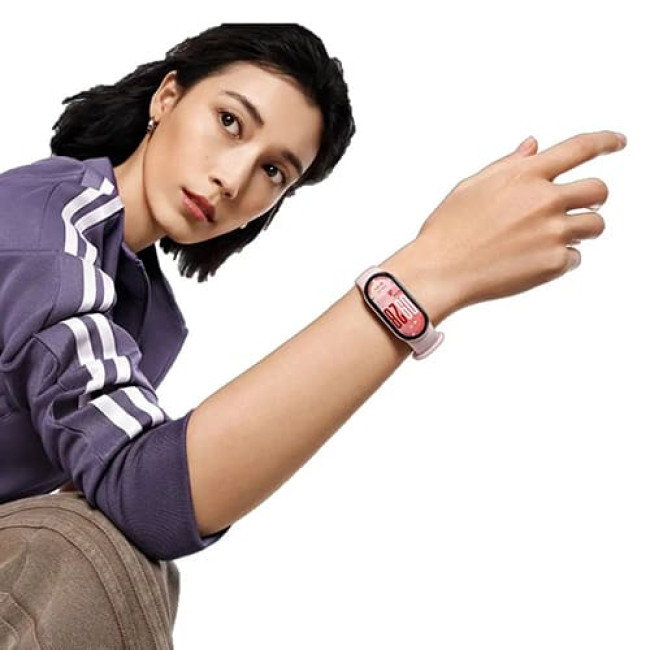 Фитнес-браслет Xiaomi Smart Band 10 (Международная версия) Розовое золото, с розовым силиконовым ремешком Фитнес-браслет Xiaomi Smart Band 10 (Международная версия) Розовое золото, с розовым силиконовым ремешком