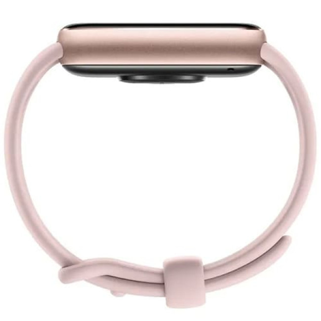 Фитнес-браслет Xiaomi Smart Band 9 Pro M2401B1 (Международная версия) Розовый, с розовым силиконовым ремешком