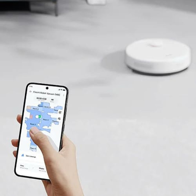 Робот-пылесос Xiaomi Robot Vacuum S40C (E101) (Международная версия) Белый Робот-пылесос Xiaomi Robot Vacuum S40C (E101) (Международная версия) Белый
