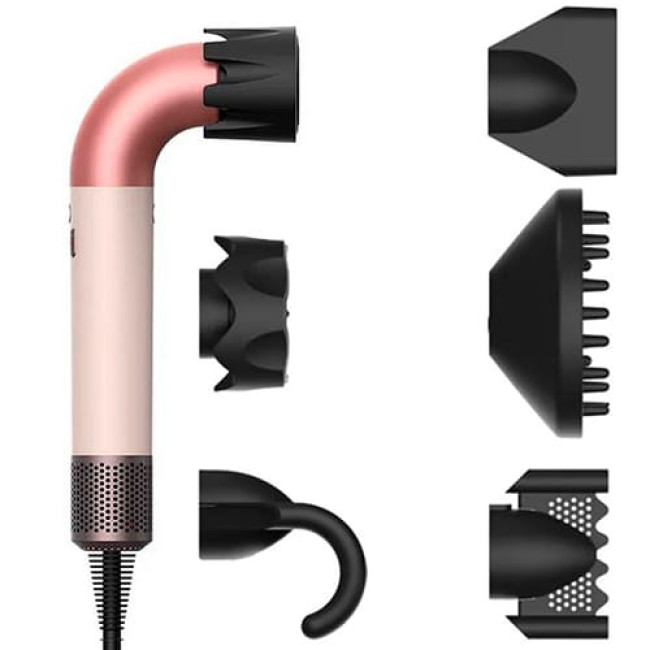 Фен для волос Beheart Hair Dryer X11 Pro 6 насадок (Европейская версия) Розовый