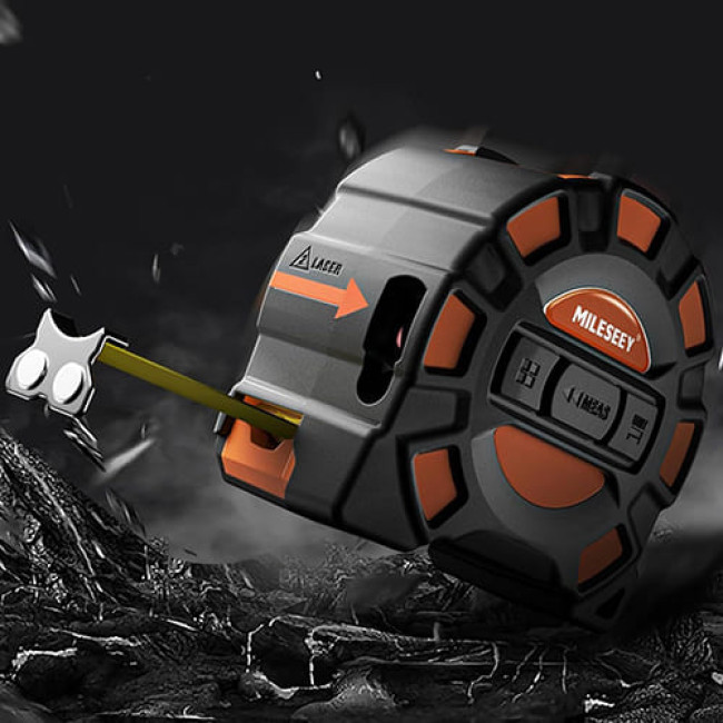 Лазерная рулетка Mileseey Laser Tape Measure 2-в-1 (DT11) Лазерная рулетка Mileseey Laser Tape Measure 2-в-1 (DT11)