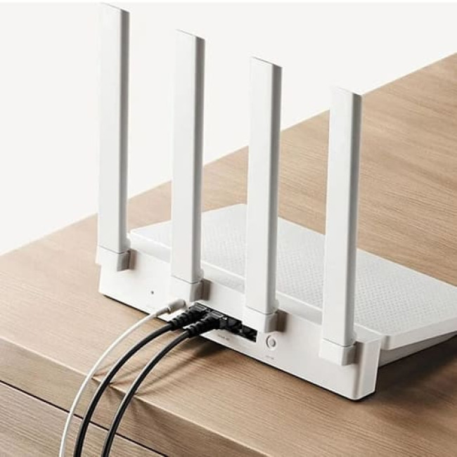 Wi-Fi роутер Xiaomi Router AX3000T (Международная версия) Белый Wi-Fi роутер Xiaomi Router AX3000T (Международная версия) Белый