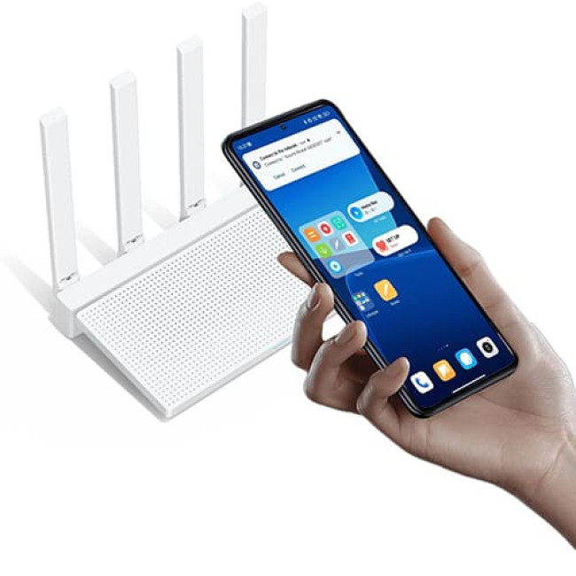 Wi-Fi роутер Xiaomi Router AX3000T (Международная версия) Белый Wi-Fi роутер Xiaomi Router AX3000T (Международная версия) Белый