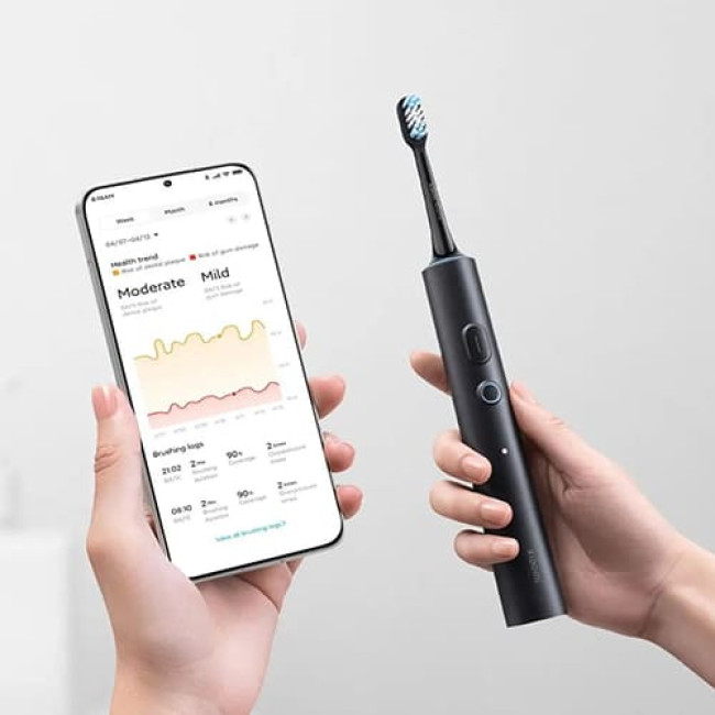 Электрическая зубная щетка Xiaomi Smart Electric Toothbrush T501 (Международная версия) Темно-серый Электрическая зубная щетка Xiaomi Smart Electric Toothbrush T501 (Международная версия) Темно-серый