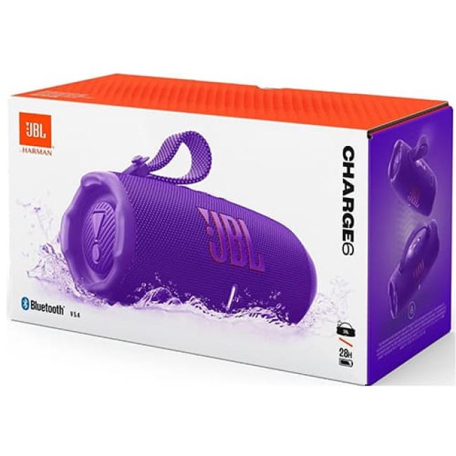 Портативная колонка JBL Charge 6 Фиолетовый