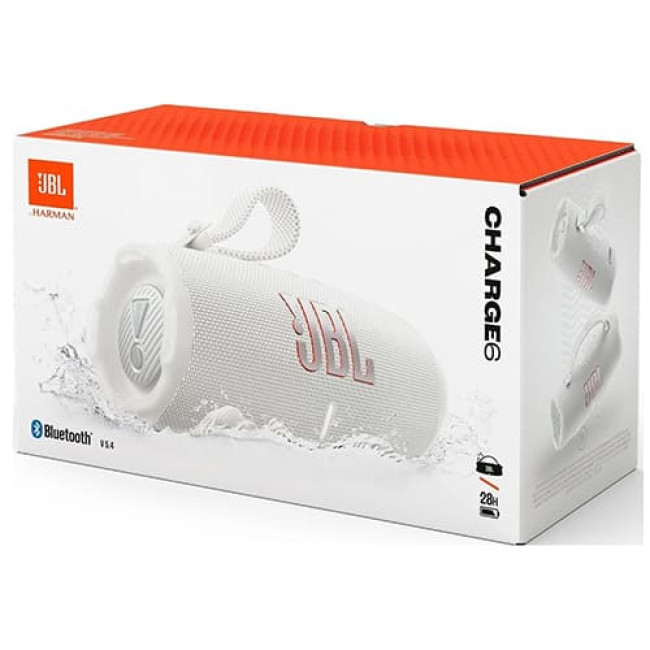 Портативная колонка JBL Charge 6 Белый Портативная колонка JBL Charge 6 Белый