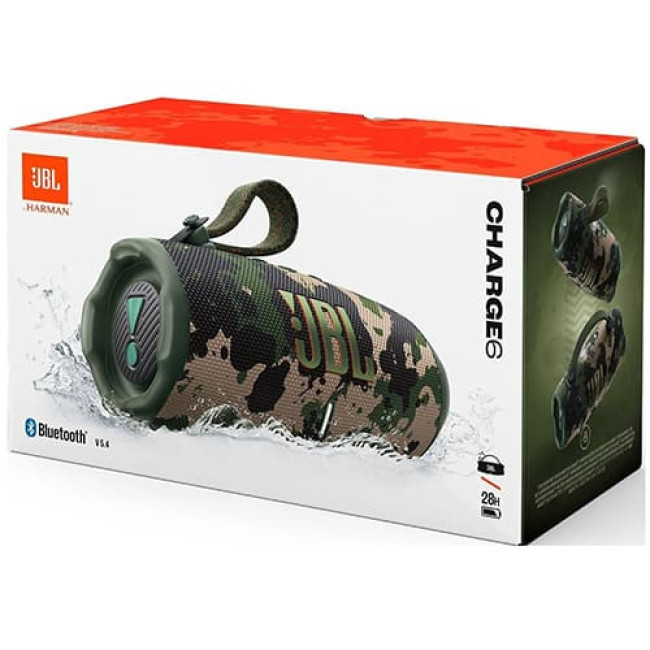 Портативная колонка JBL Charge 6 Камуфляж