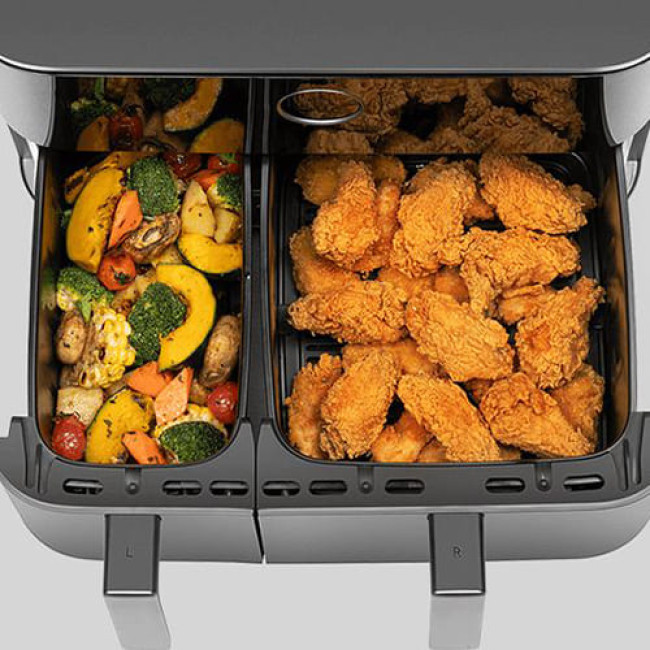 Аэрогриль (аэрофритюрница) Xiaomi Dual Zone Air Fryer 10L MAF-D1001 Аэрогриль (аэрофритюрница) Xiaomi Dual Zone Air Fryer 10L MAF-D1001