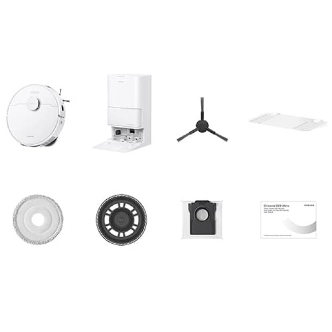 Робот-пылесос Dreame Robot Vacuum D20 Ultra RLD31SE (Международная версия) Белый