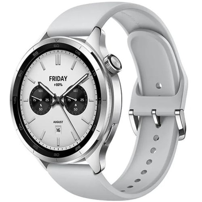 Умные часы Xiaomi Watch S4 (Международная версия) Серебристый