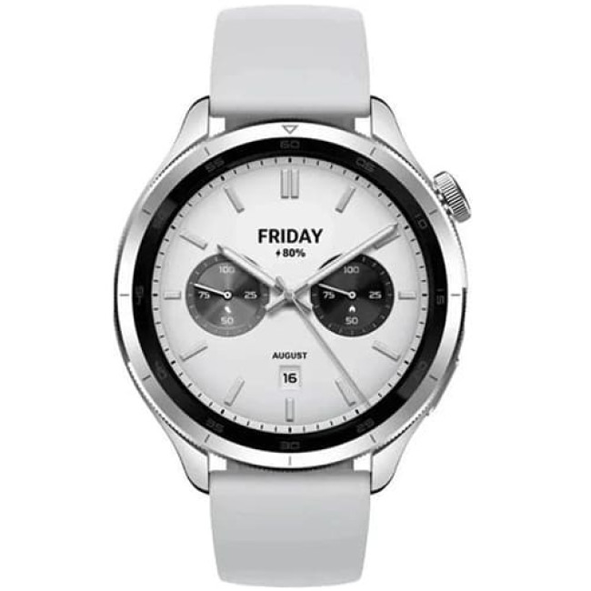 Умные часы Xiaomi Watch S4 (Международная версия) Серебристый