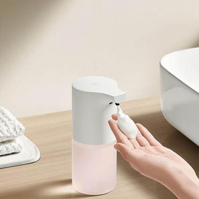 Сенсорный дозатор для жидкого мыла Xiaomi Mijia Automatic Foam Soap Dispenser 1S MJXSJ05XW Белый