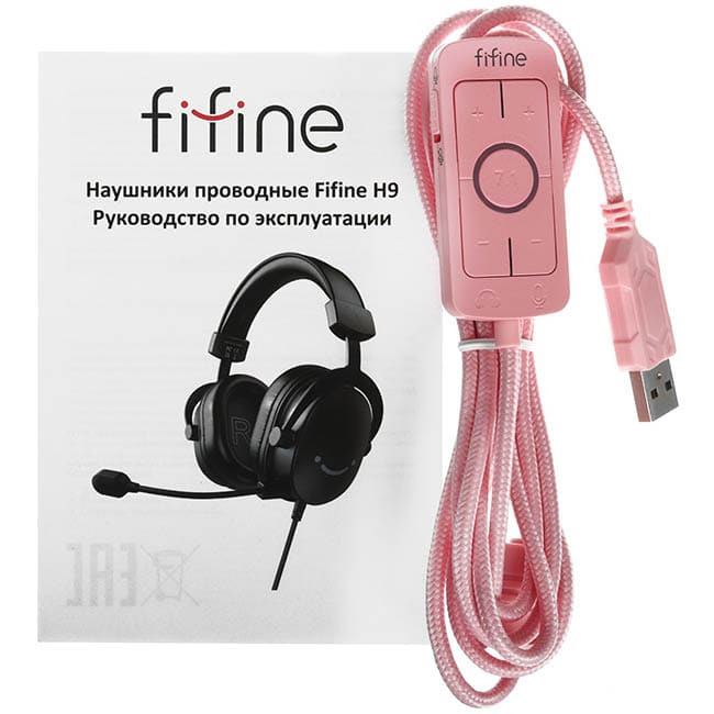 Наушники FIFINE H9 Розовый Наушники FIFINE H9 Розовый