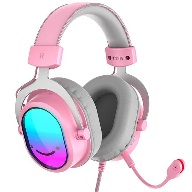 Наушники FIFINE H16 Розовый Наушники FIFINE H16 Розовый