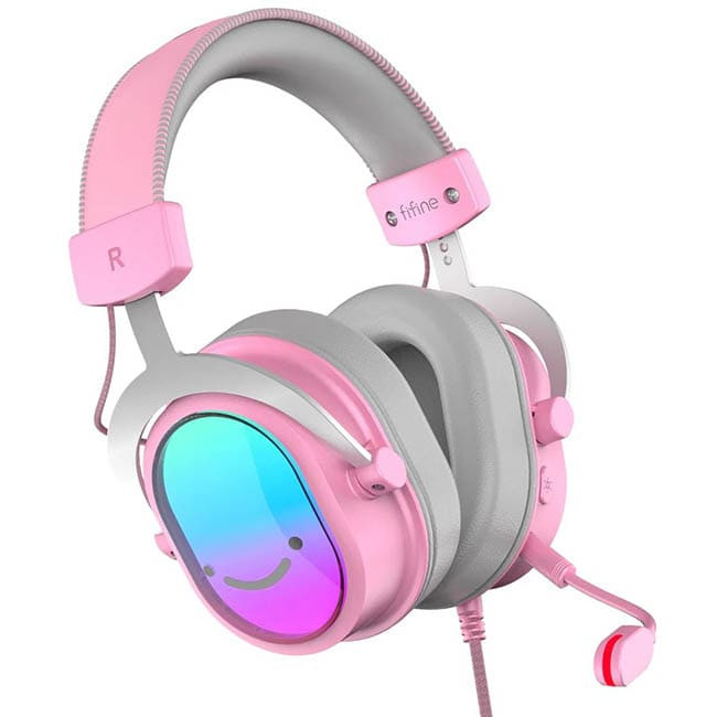 Наушники FIFINE H16 Розовый Наушники FIFINE H16 Розовый