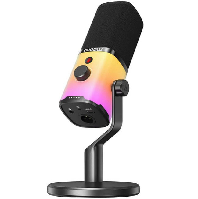 Микрофон Maono PD100X RGB Черный Микрофон Maono PD100X RGB Черный