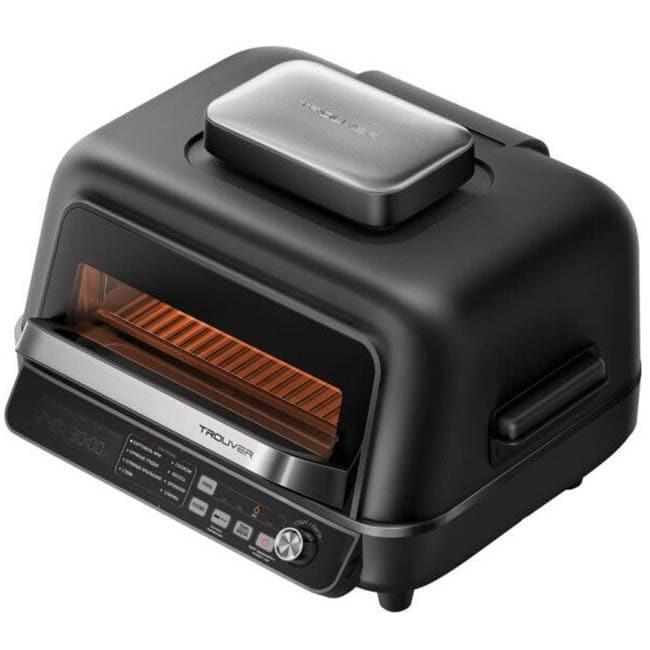 Аэрогриль (Аэрофритюрница) Trouver Indoor Air fry grill IG20 Pro (Международная версия) Черный