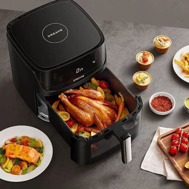 Аэрогриль (Аэрофритюрница) Dreame Air Fryer AF10 (Международная версия) Черный