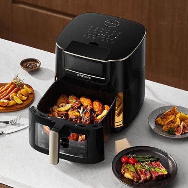 Аэрогриль (Аэрофритюрница) Dreame Air Fryer AF30 (Международная версия) Черный