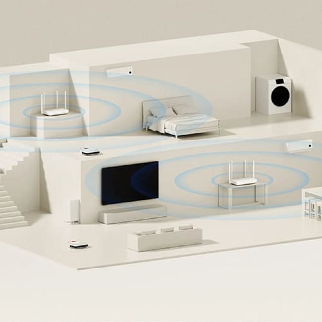 Wi-Fi роутер Xiaomi Router AX1500 (Международная версия) Белый