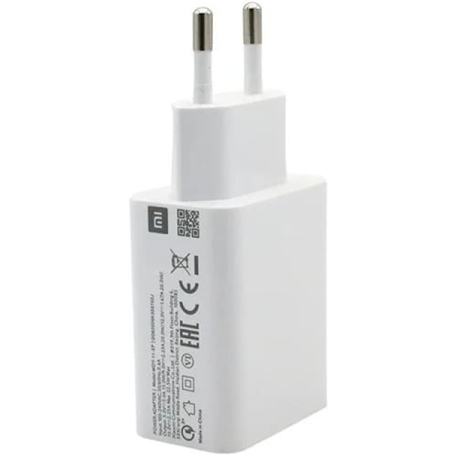 Зарядное устройство Xiaomi 22.5W MDY-11-EP (Международная версия) Белый Зарядное устройство Xiaomi 22.5W MDY-11-EP (Международная версия) Белый