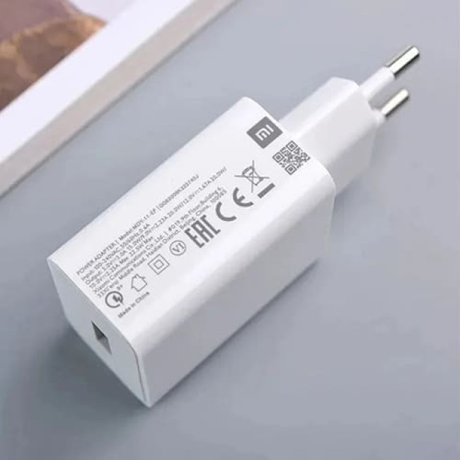 Зарядное устройство Xiaomi 22.5W MDY-11-EP (Международная версия) Белый Зарядное устройство Xiaomi 22.5W MDY-11-EP (Международная версия) Белый
