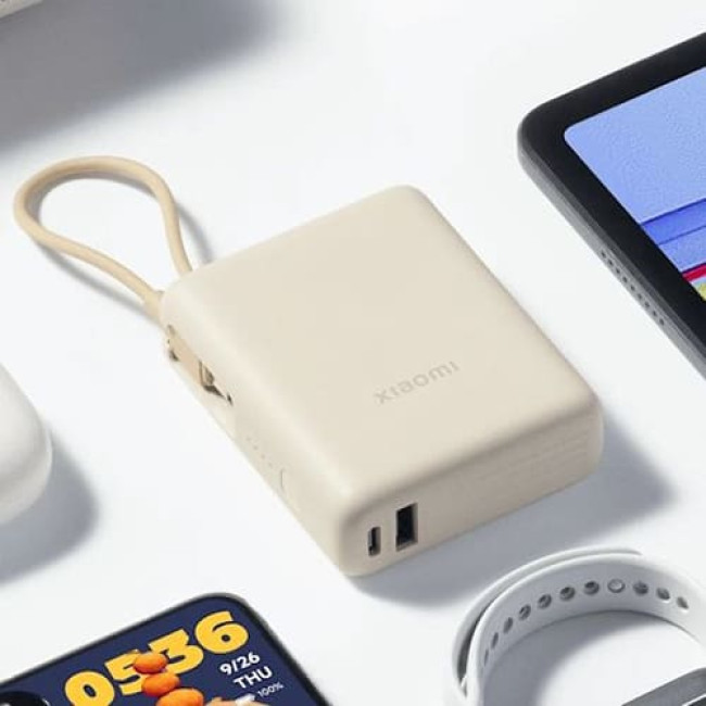 Аккумулятор внешний Xiaomi Power Bank 33W PB1033MI 10000mAh (Международная версия) Бежевый Аккумулятор внешний Xiaomi Power Bank 33W PB1033MI 10000mAh (Международная версия) Бежевый