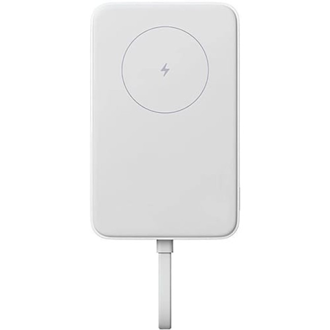 Аккумулятор внешний Xiaomi Magnetic Power Bank WPB1007MI 10000mAh (Международная версия) Белый Аккумулятор внешний Xiaomi Magnetic Power Bank WPB1007MI 10000mAh (Международная версия) Белый