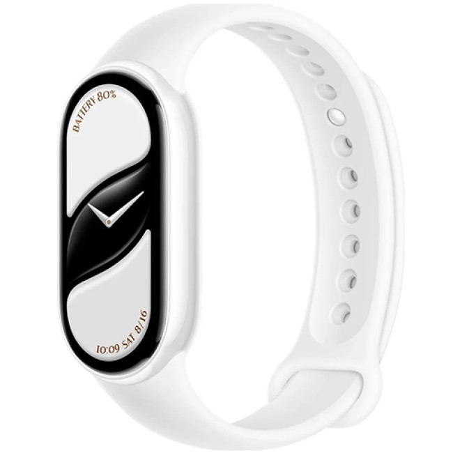 Фитнес-браслет Xiaomi Smart Band 10 Белая керамика с белым силиконовым ремешком (Международная версия) Фитнес-браслет Xiaomi Smart Band 10 Белая керамика с белым силиконовым ремешком (Международная версия)