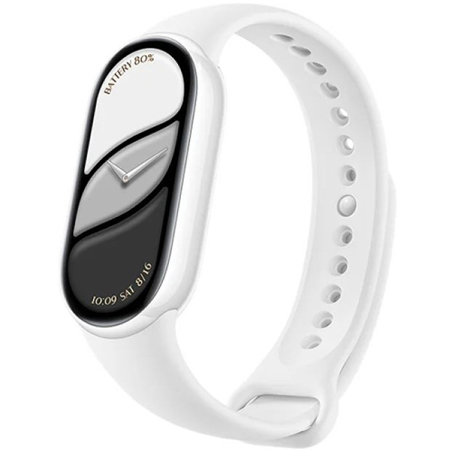 Фитнес-браслет Xiaomi Smart Band 10 Белая керамика с белым силиконовым ремешком (Международная версия) Фитнес-браслет Xiaomi Smart Band 10 Белая керамика с белым силиконовым ремешком (Международная версия)