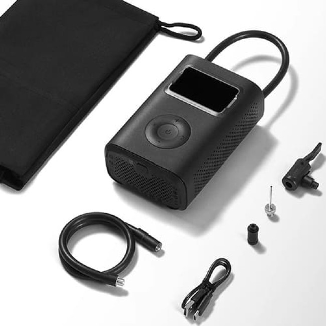 Автомобильный компрессор Xiaomi Portable Electric Air Compressor 2 Pro BHR9099GL (Международная версия) Черный