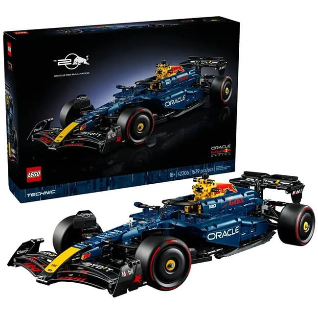 Конструктор LEGO Technic 42206 Гоночная машина F1 Oracle Red Bull Racing RB20 Конструктор LEGO Technic 42206 Гоночная машина F1 Oracle Red Bull Racing RB20