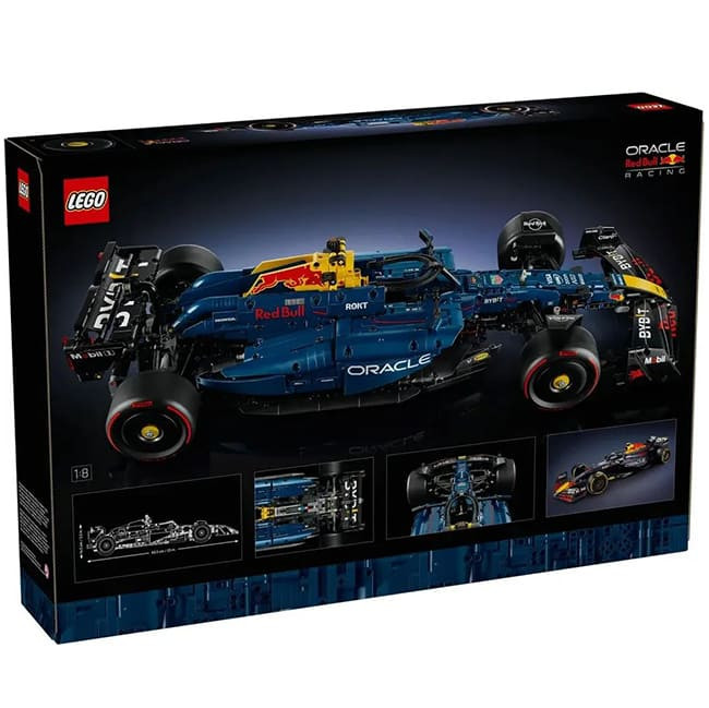 Конструктор LEGO Technic 42206 Гоночная машина F1 Oracle Red Bull Racing RB20 Конструктор LEGO Technic 42206 Гоночная машина F1 Oracle Red Bull Racing RB20