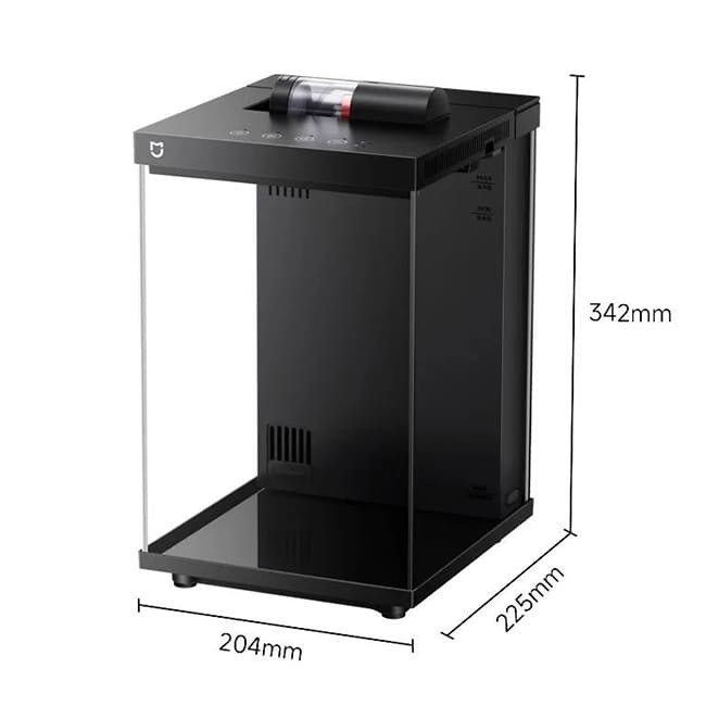 Аквариум Xiaomi Mijia Smart Fish Tank MYG200 Черный