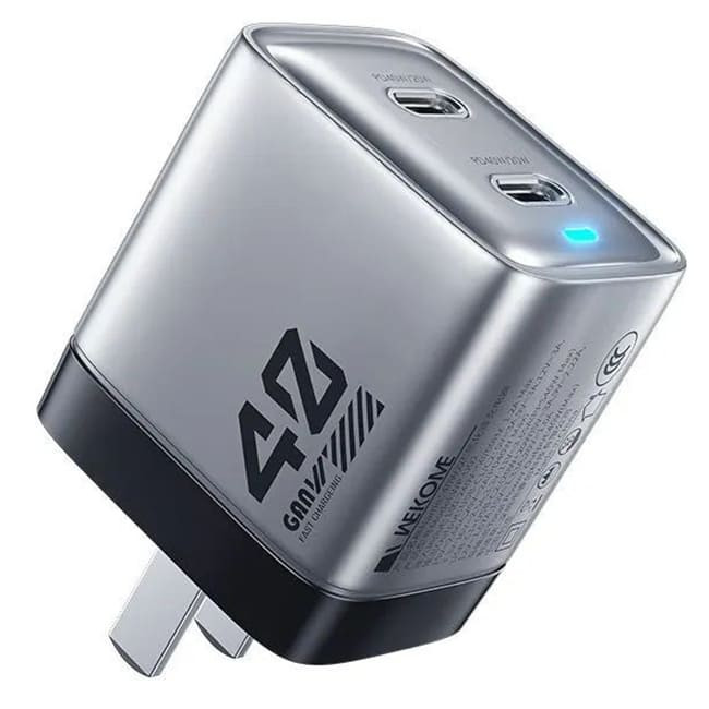 Зарядное устройство Wekome GaN 40W (C+C) WP-U02 Зарядное устройство Wekome GaN 40W (C+C) WP-U02